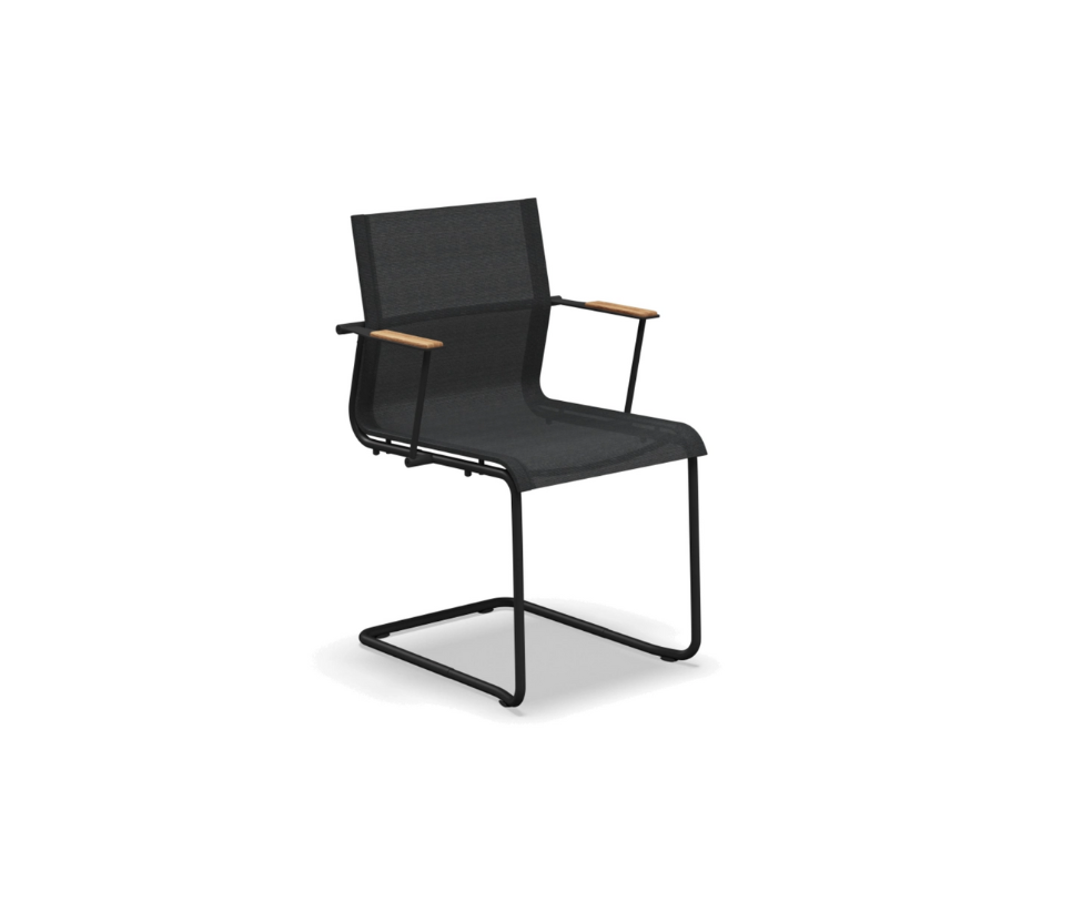 Sway Stacking Dining Chair with Arms Gloster 
