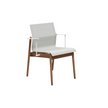 Sway Teak Stacking Dining Chair with Arms Gloster 