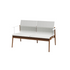 Sway Teak 2-Seater Sofa Gloster 