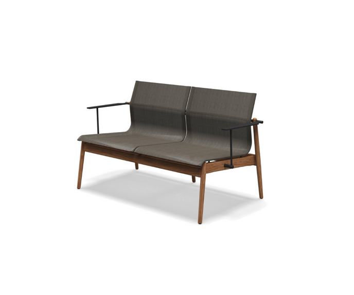Sway Teak 2 seater sofa Gloster