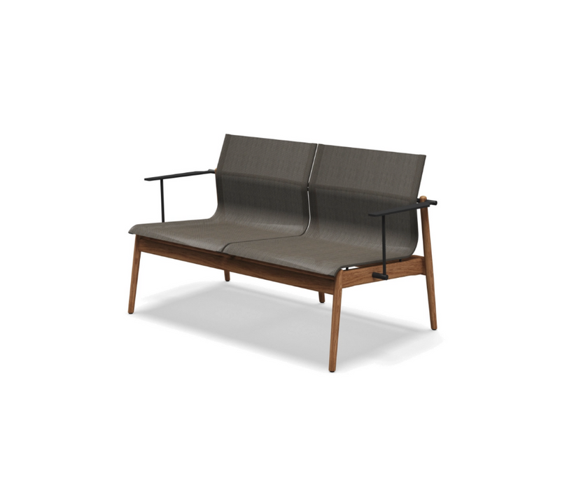 Sway Teak 2 seater sofa Gloster