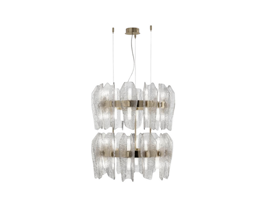 Punk Suspension Lamp Barovier&Toso