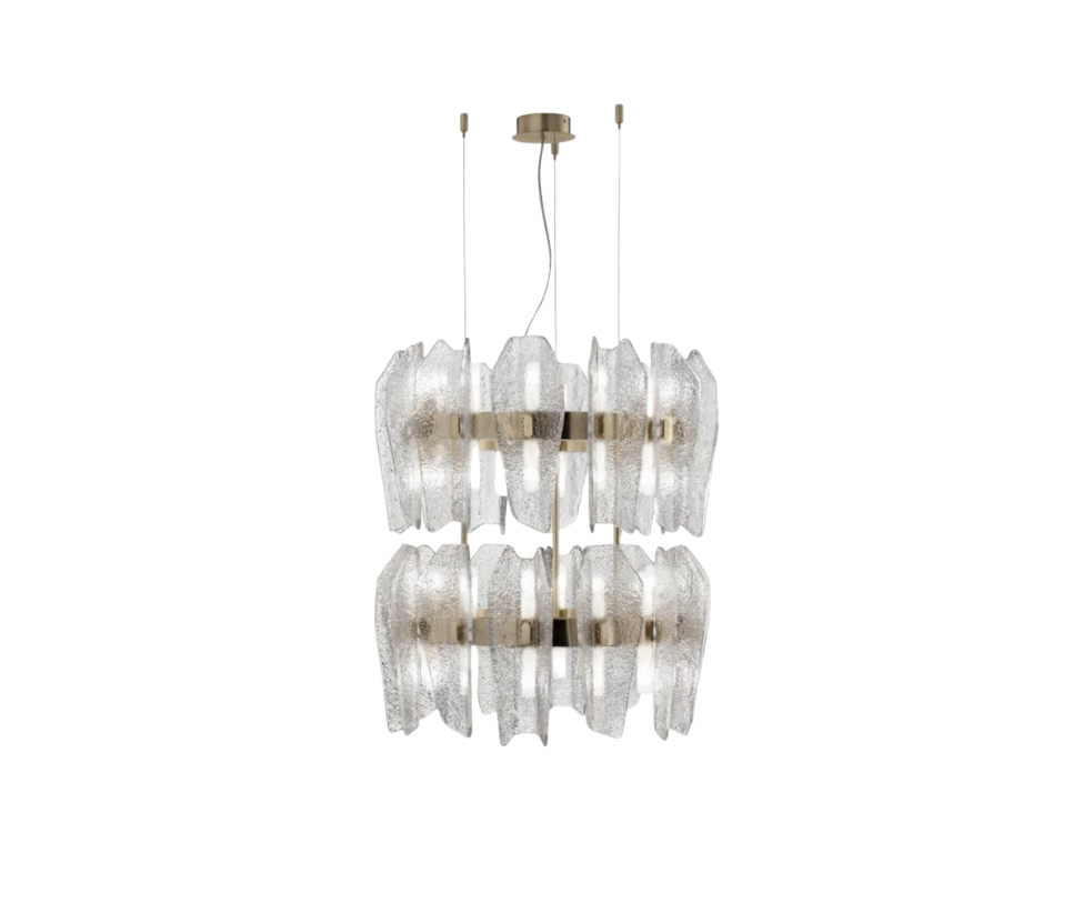 Punk Suspension Lamp Barovier&Toso