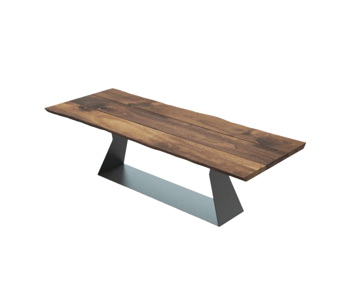 Bedrock Plank Three Dining Table Riva 1920