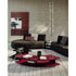 Contemporary modular Dao Soft sofa by Frigerio with elegant upholstered seating