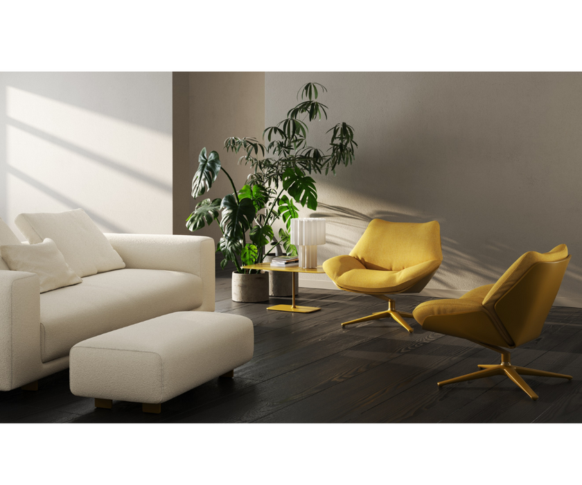 Shrimp 23 Lounge Armchair Cor  