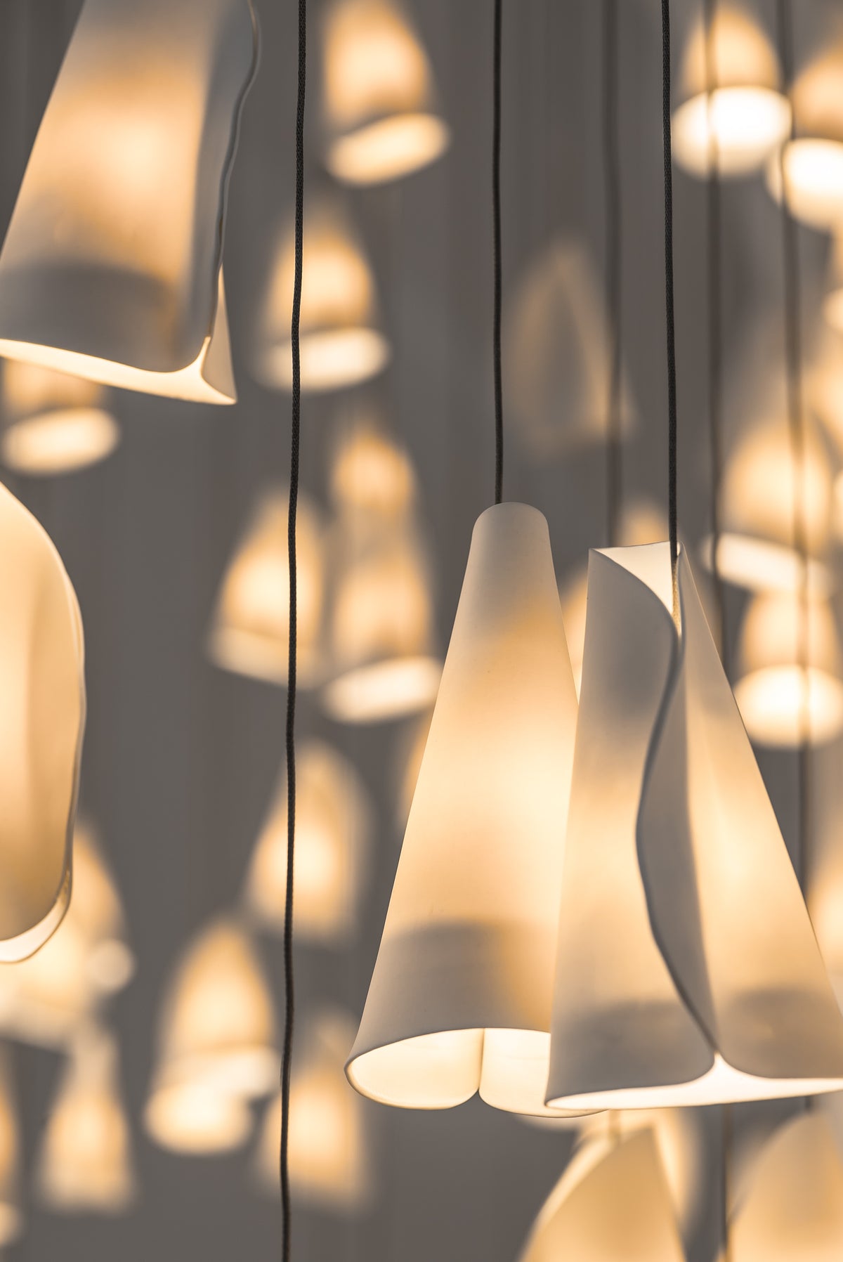 High End 21.1m Random Pendant by Bocci Casa Design Group