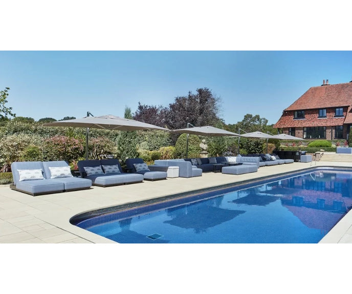 Azur Double Chaise Lounge | Coco Wolf
