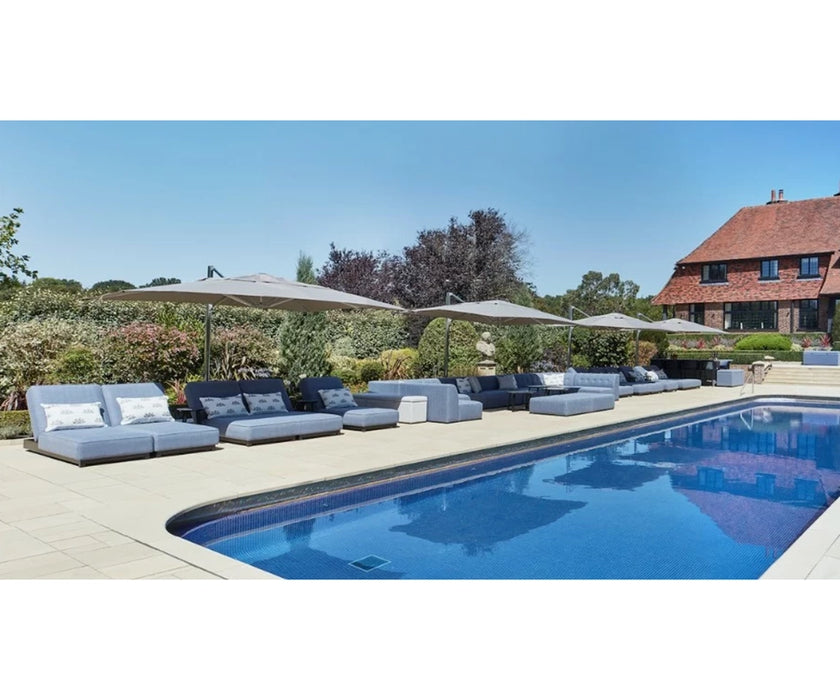 Azur Double Chaise Lounge | Coco Wolf