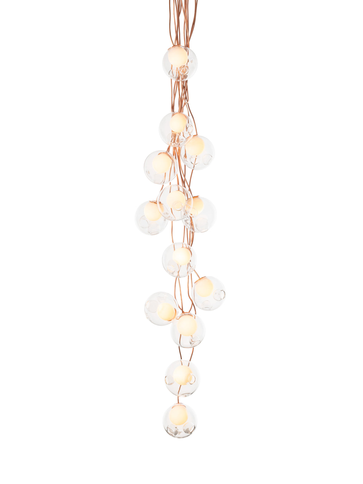 High End 28.13c Copper Suspension by Bocci Casa Design Group