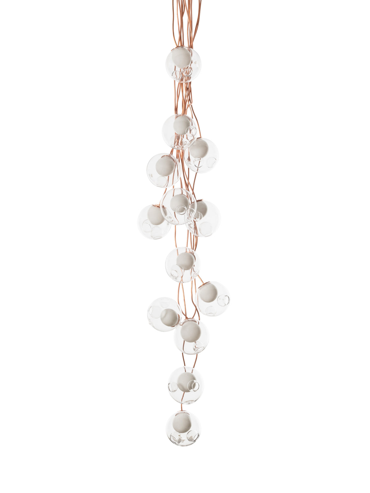 High End 28.13c Copper Suspension by Bocci Casa Design Group