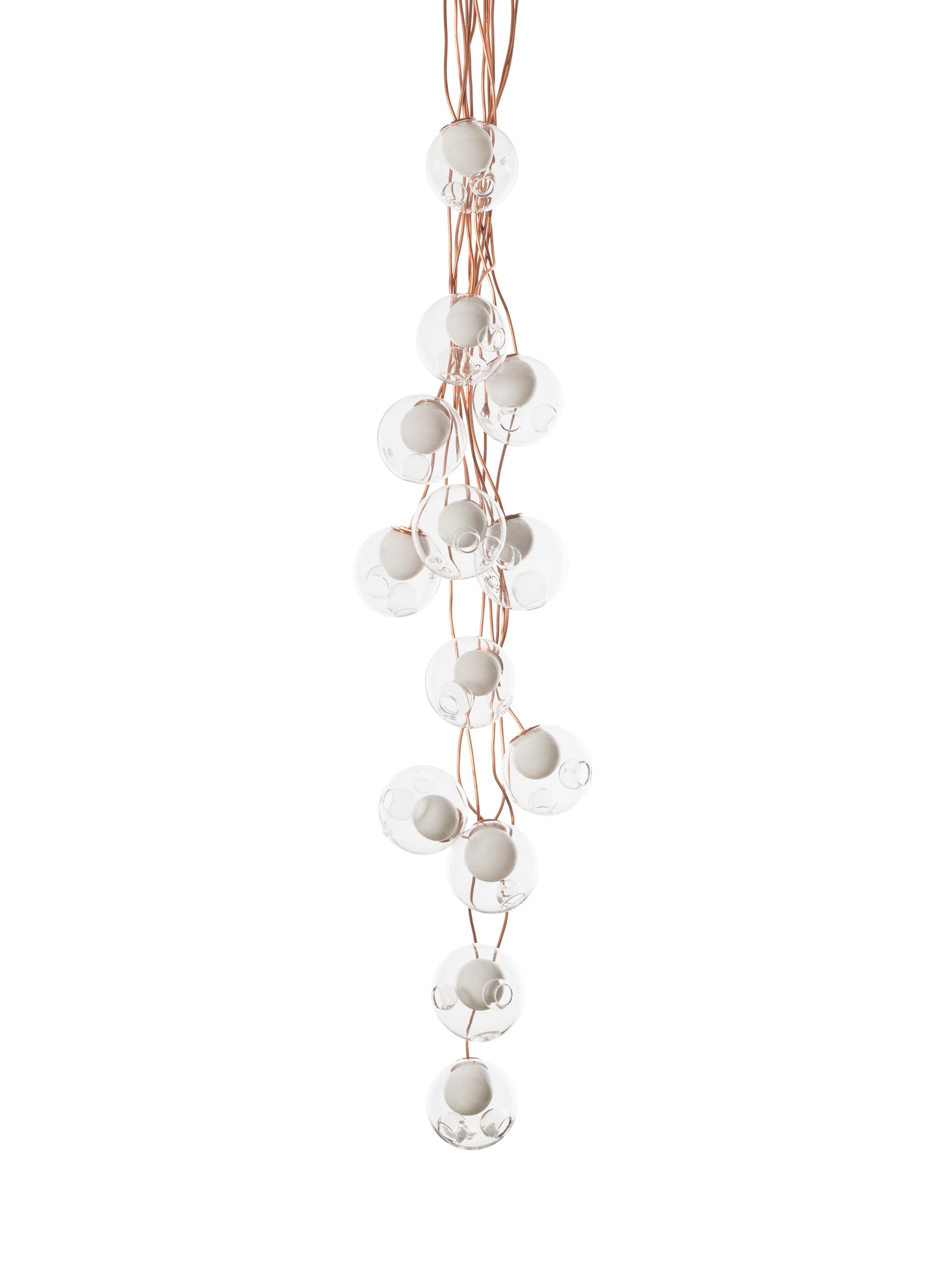High End 28.13c Copper Suspension by Bocci Casa Design Group