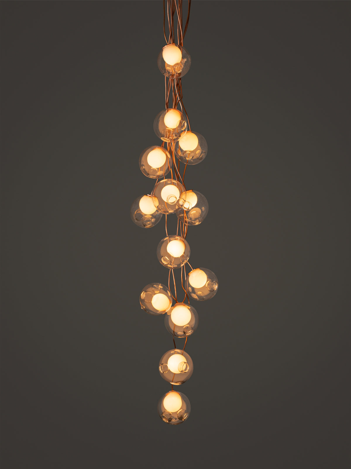 High End 28.13c Copper Suspension by Bocci Casa Design Group