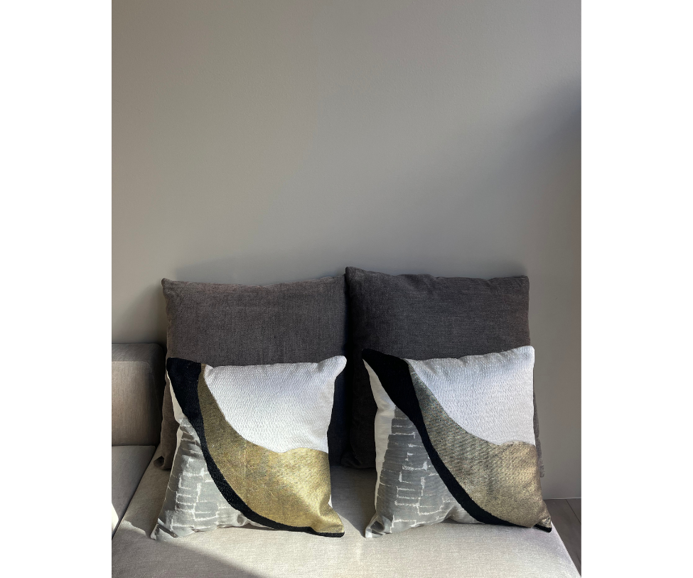 Floor Sample Decorative Pillow set Molteni