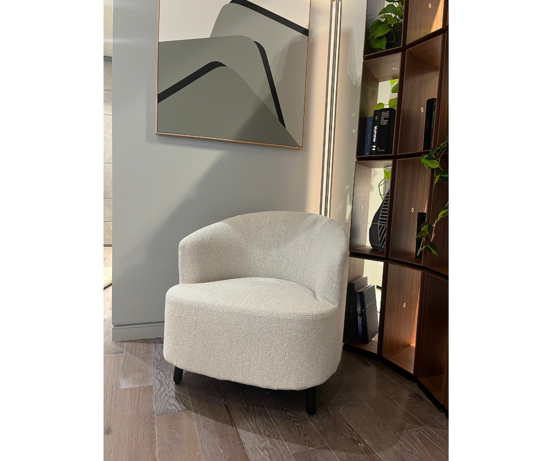 Floor Sample Copine Wood Lounge Chair Porada
