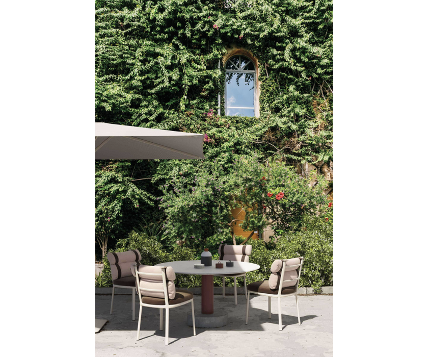 High end Roll Dining Table D80 by Kettal Casa Design