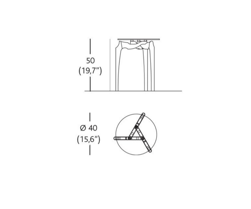 Carlina Side Table BD Barcelona 