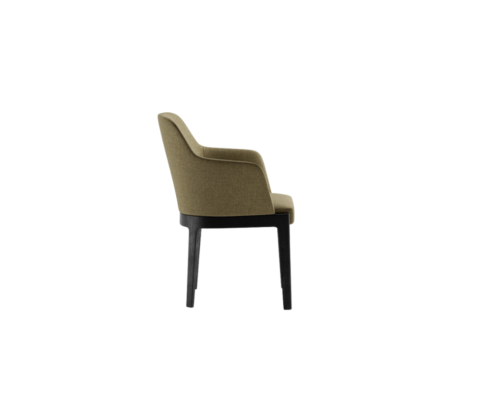 Chelsea Dining Chair Light Brown Canvas Molteni&amp;C Quickship
