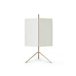 Modern Cassina 3to9 Table Lamp with Fabric Panels and Steel Structure Casa Design Group