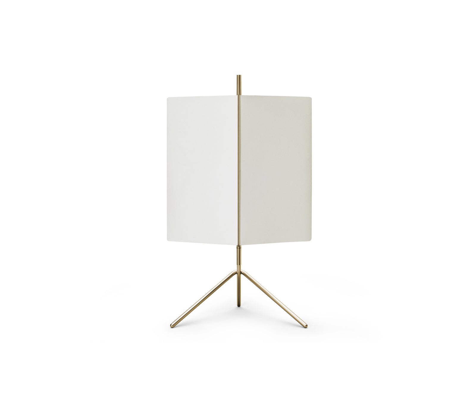 Modern Cassina 3to9 Table Lamp with Fabric Panels and Steel Structure Casa Design Group