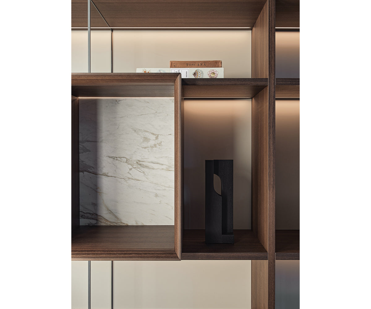 High End 505 Up Shelving and Multimedia System by Molteni&amp;C Casa Design Group