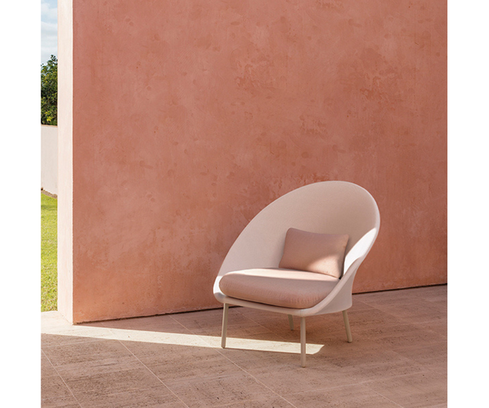 High end Twins Outdoor Low Armchair by Expormim Casa Design
