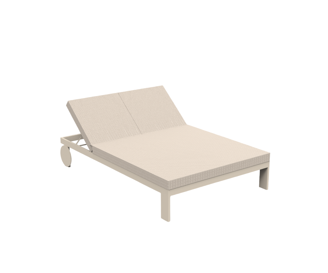 Posidonia Double Chaise Lounge | Vondom