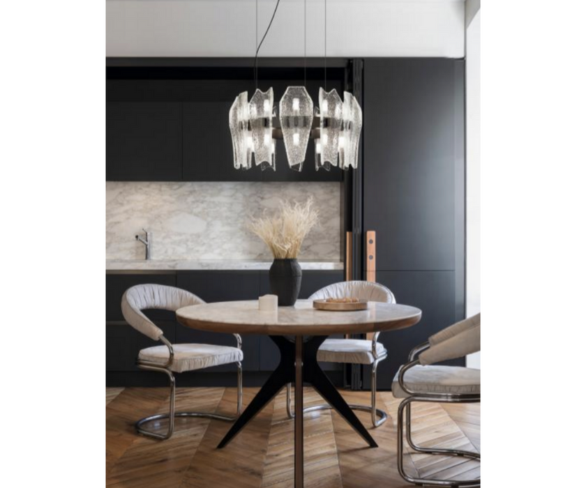 Punk Suspension Lamp Barovier&Toso