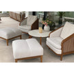 Largo Armchair Upholstered Back I Coco Wolf 