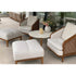Largo Armchair Upholstered Back I Coco Wolf 