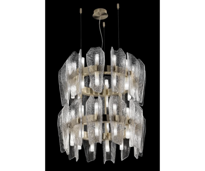 Punk Suspension Lamp Barovier&Toso
