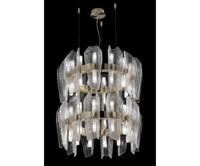 Punk Suspension Lamp Barovier&Toso