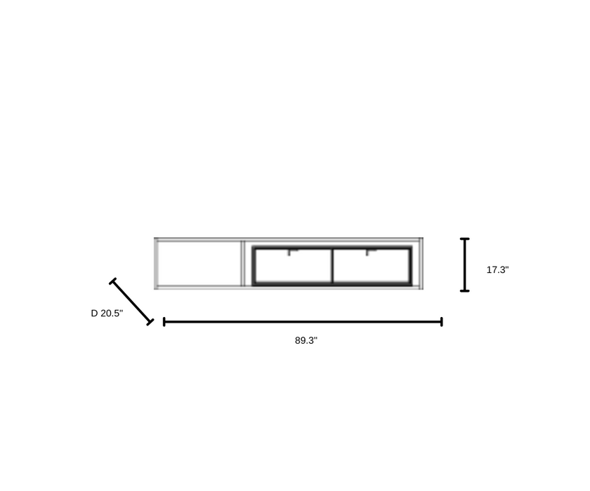 Floor Sample Town Multi Functional Cabinet