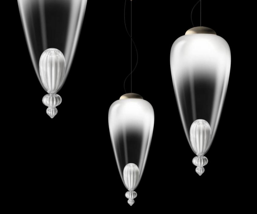 Padma Suspension Lamp Barovier&Toso