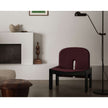 925 Upholstered Lounge Chair by Cassina with an upholstered seat and solid ash wood frame.