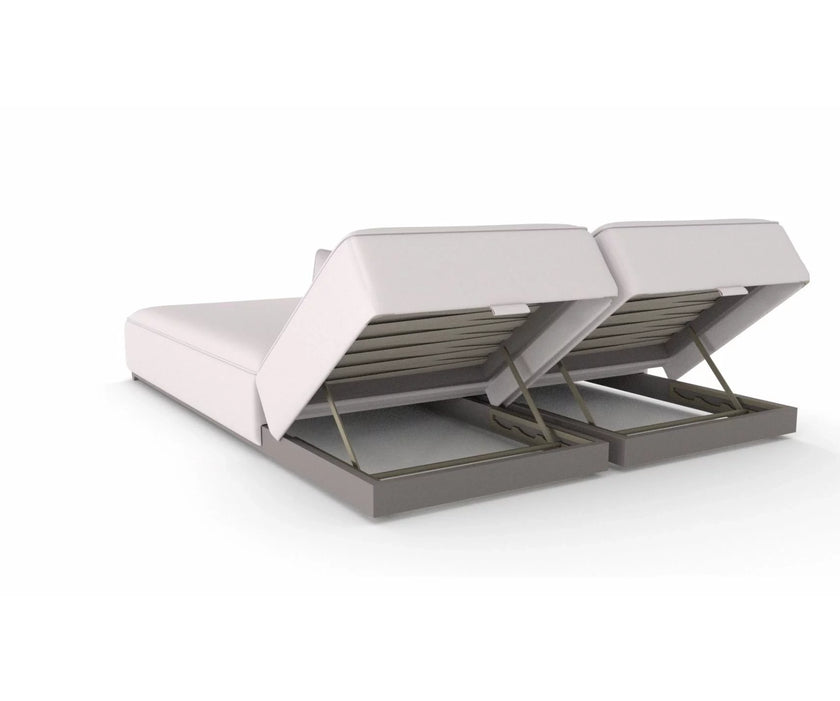 Azur Double Chaise Lounge | Coco Wolf