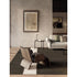Frigerio Adrian Rug with contrasting band design in wool and botanical silk for contemporary interiors Casa Design Group