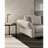Frigerio Adrian Rug with contrasting band design in wool and botanical silk for contemporary interiors Casa Design Group