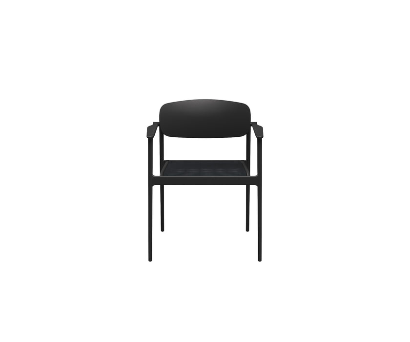 Allure Stacking Chair With Arms Gloster 