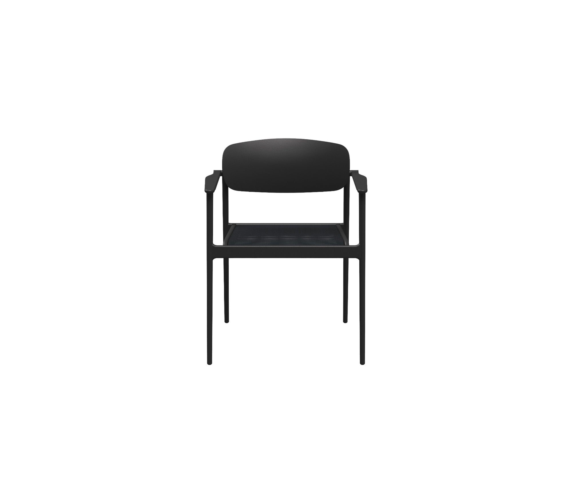 Allure Stacking Chair With Arms Gloster 