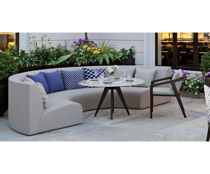 Azur Curved Sofa I Coco Wolf