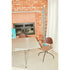 Contemporary Showtime Chair upholstered in fabric or leather by BD Barcelona Casa Design Group