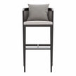 Coronet Barstool Upholstered Back I Coco Wolf