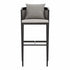 Coronet Barstool Upholstered Back I Coco Wolf