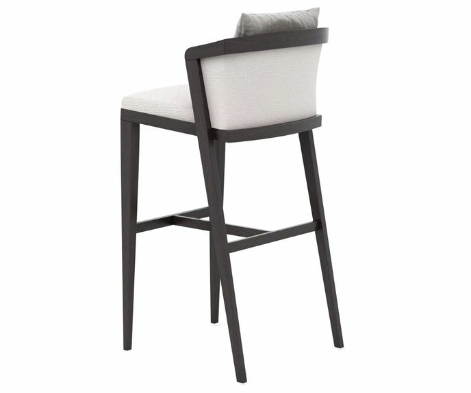 Coronet Barstool Upholstered Back I Coco Wolf
