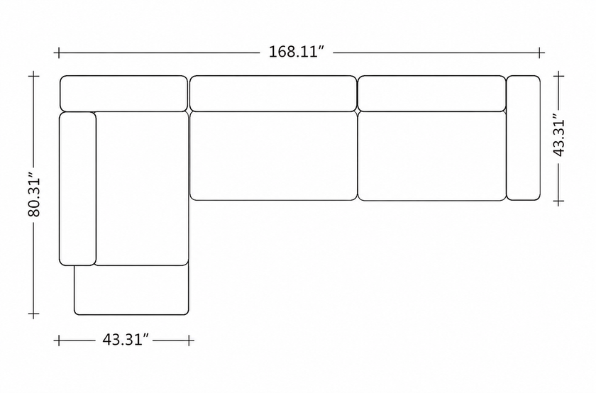 Floor Sample Max Modular Sofa