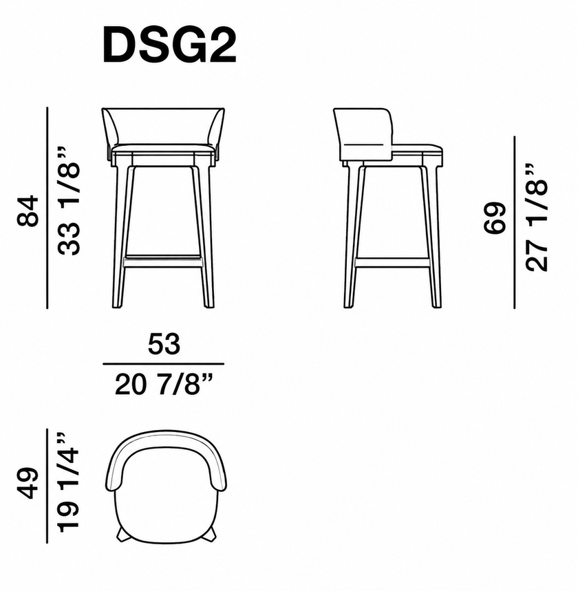 Floor Sample Devon Bar Stool