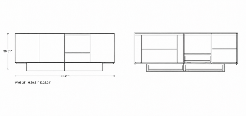 Floor Sample Archway Sideboard