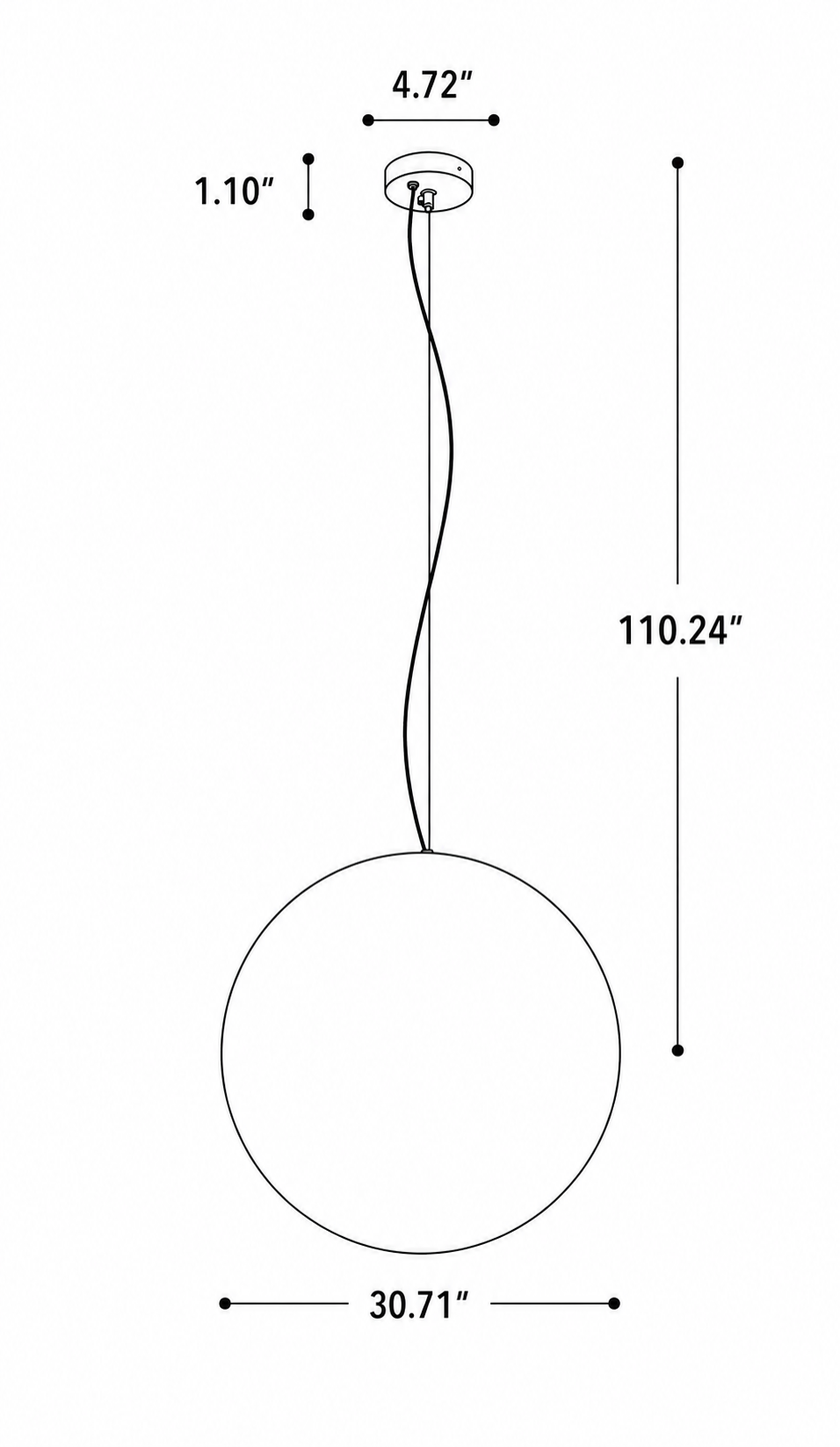Floor Sample Moon 80 Pendant Light
