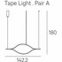 Floor Sample Tape Light Suspension